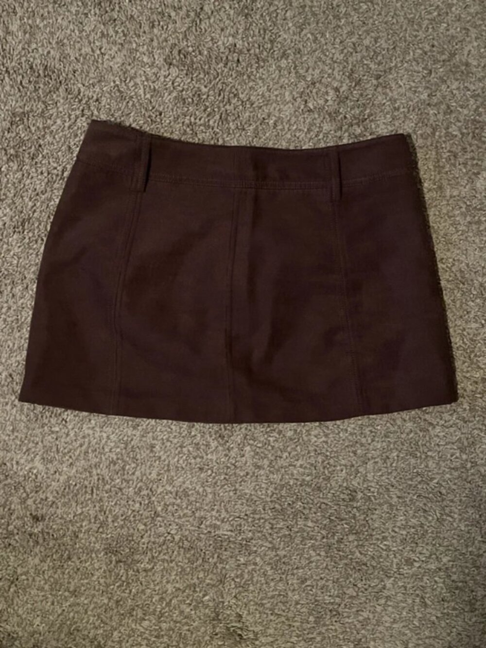 Women’s brown mini skirt
